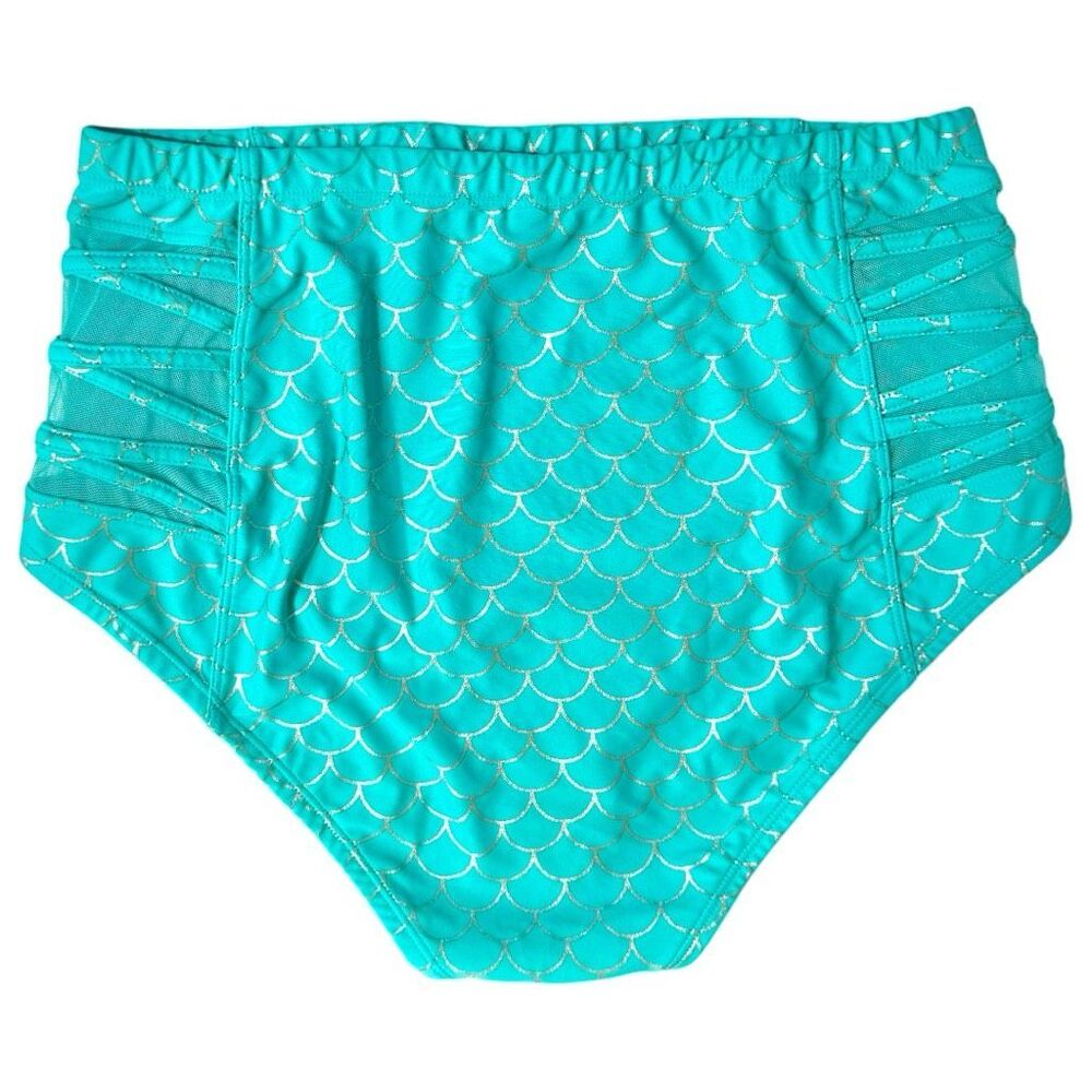 Torrid Disney The Little Mermaid Ariel Purple Wireless Bikini Top & Swim Bottom - Picture 8 of 14